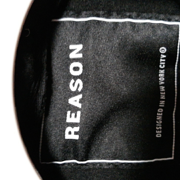 Reason mens hood pull over size L NWT - Picture 5 of 7